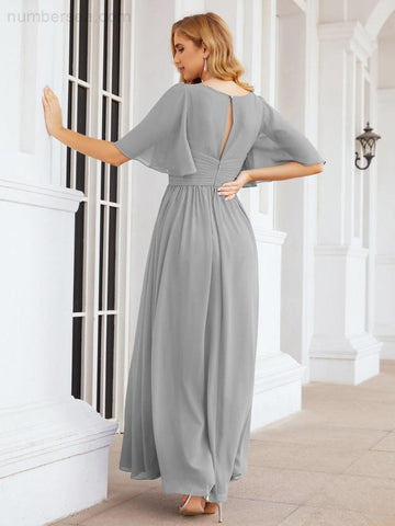 Vestidos de dama de honor para mujer, vestido largo de fiesta para boda o graduación 28068