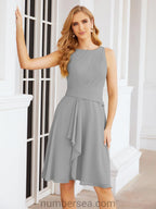 Vestidos de la madre de la novia de Sunderly, vestido de graduación, vestido plisado informal SY28065