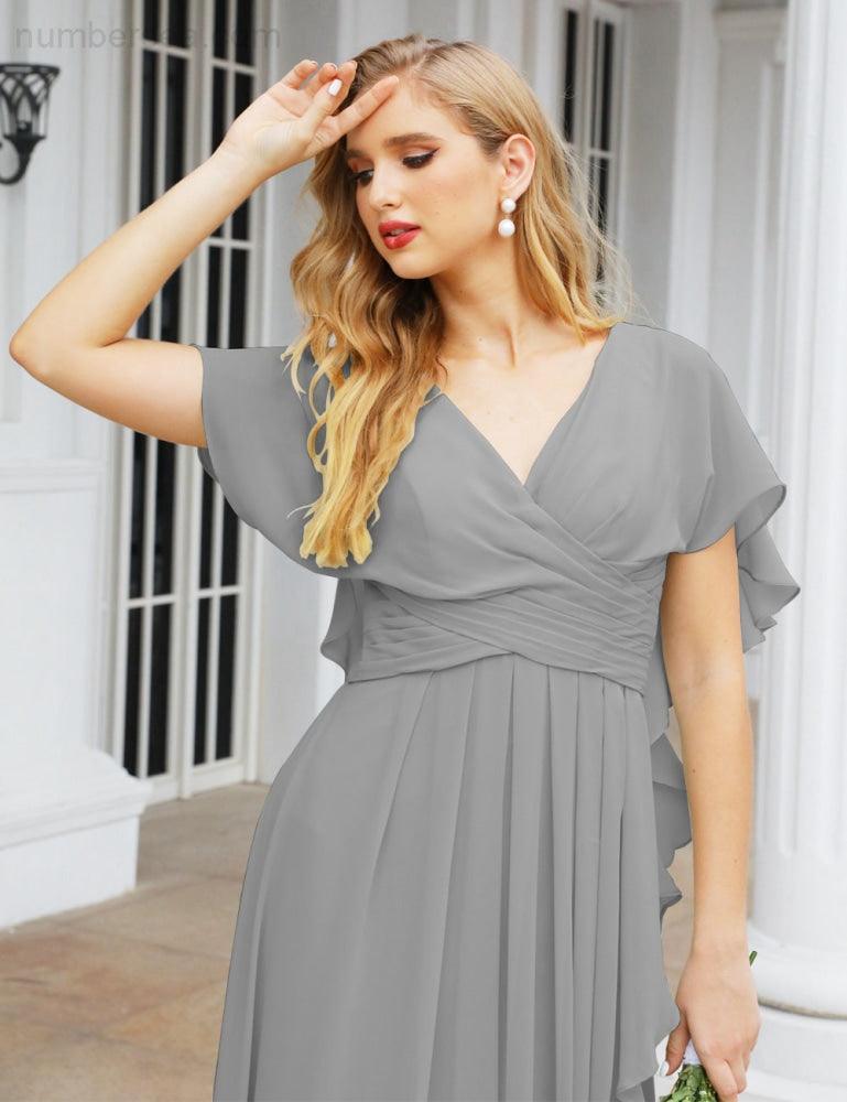 Baoleely Bridesmaid Dresses Backless Formal Prom Gowns for Evening Party Mother of The Bride Dress 28040