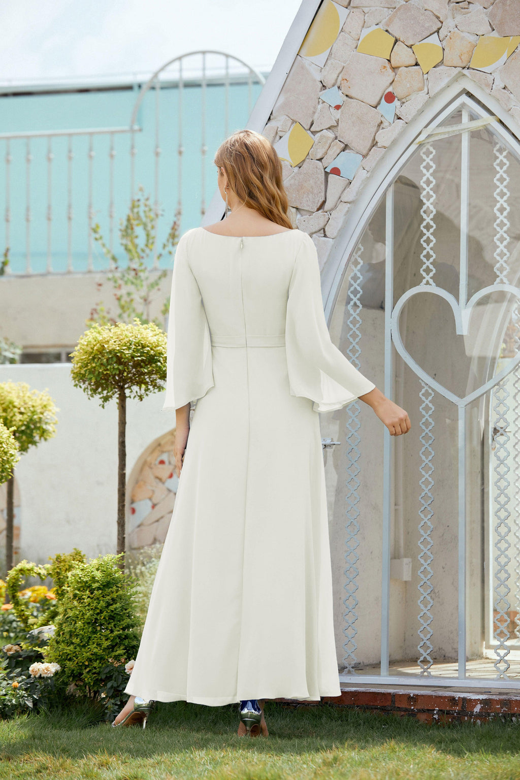 Vestidos de fiesta para la madre de la novia de Sunderly, vestido formal de graduación para invitada de boda SY28012