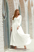 Baoleely Bridesmaid Dress Chiffon Formal Party Dress Evening Dress 28016