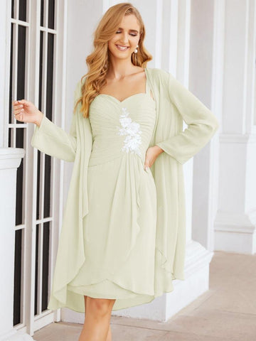 Vestidos de encaje para la madre de la novia y el novio de Sunderly, ideales para invitadas de boda (SY28066)