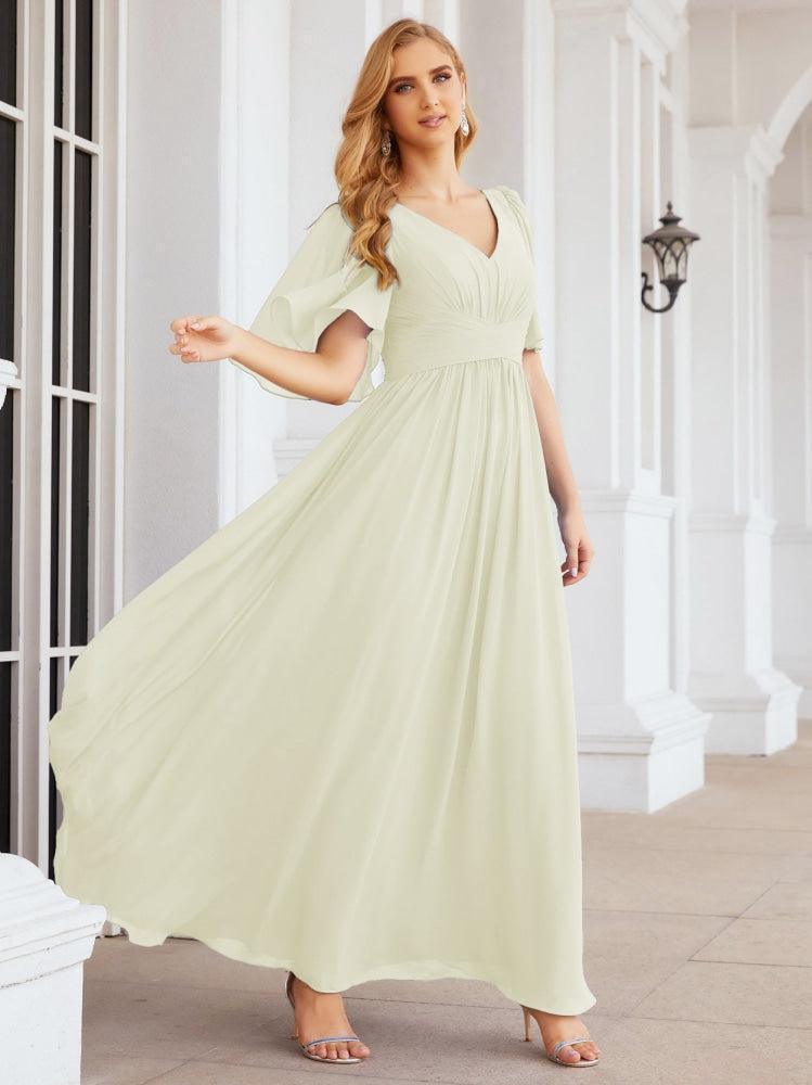 Robes de demoiselle d'honneur pour femmes, robe de soirée longue de mariage, robe de bal 28068