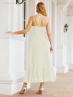 Baoleely Blackless Strap Bridesmaid Dress Ankle Length 28028