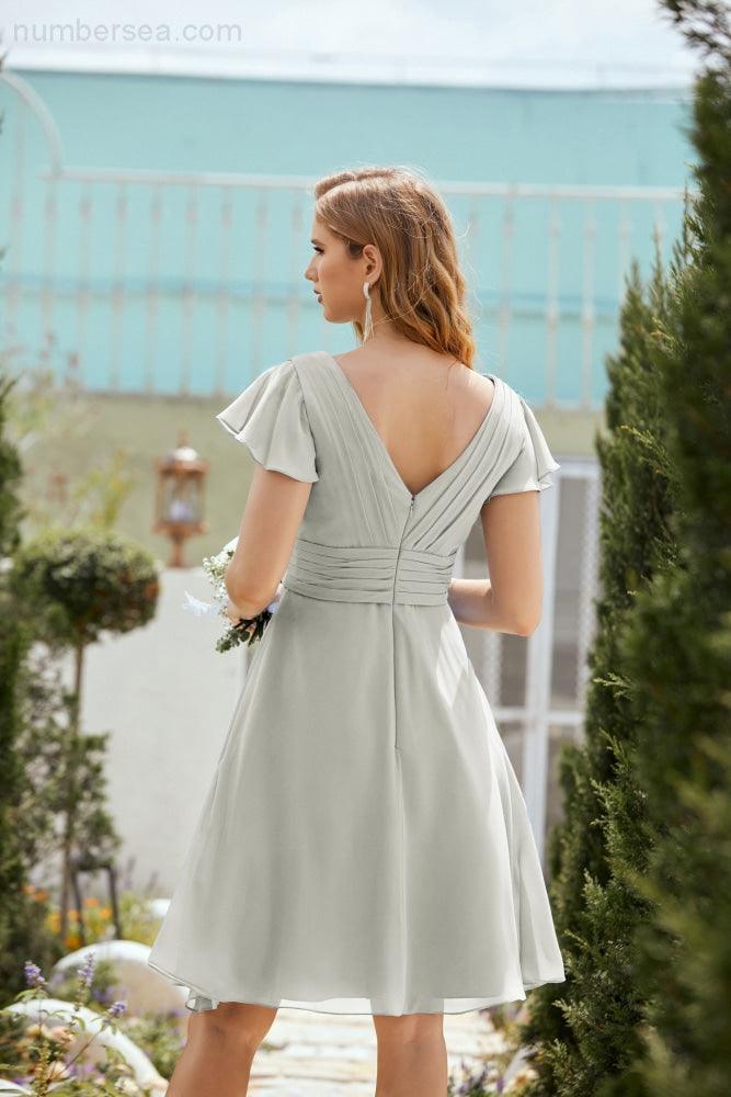 Robe de soirée mi-longue, robe de cocktail formelle, robe de bal, 28013 