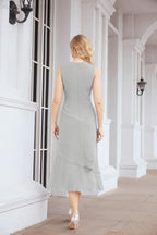 Robe de soirée deux pièces Sunnderly, coupe trapèze, pour la mère de la mariée, référence SY28072