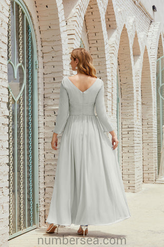 Baoleely Bridesmaid Dress Chiffon Formal Party Dress Evening Dress 28016