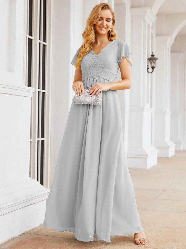 Vestidos de fiesta formales Baoleely para madre de la novia, con mangas cortas, vestido de dama de honor 28047 