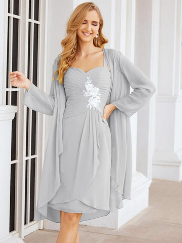 Vestidos de encaje para la madre de la novia y el novio de Sunderly, ideales para invitadas de boda (SY28066)