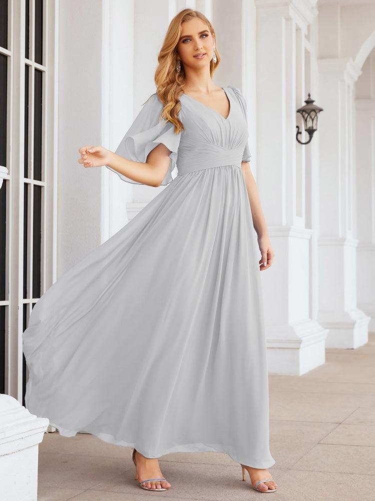 Robes de demoiselle d'honneur pour femmes, robe de soirée longue de mariage, robe de bal 28068