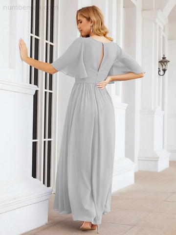 Vestidos de dama de honor para mujer, vestido largo de fiesta para boda o graduación 28068