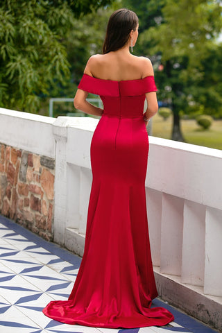 Off Shoulder Prom Dress
