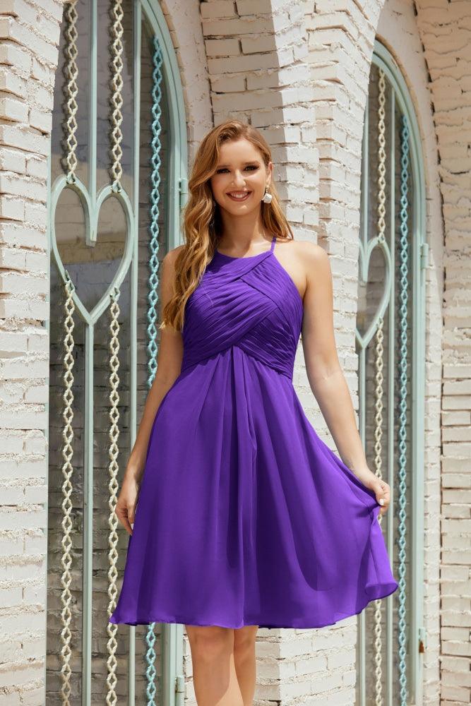 Vestidos de fiesta sin mangas, vestido formal de cóctel para graduación 28014 