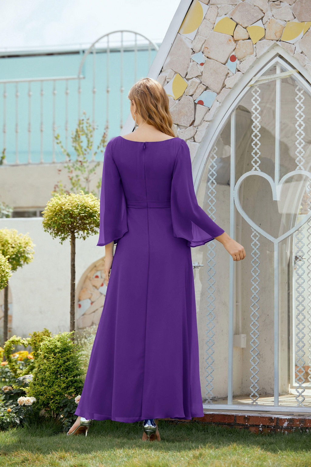 Vestidos de fiesta para la madre de la novia de Sunderly, vestido formal de graduación para invitada de boda SY28012