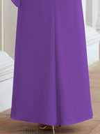 Vestido largo de fiesta formal Sunderly para la madre de la novia con capa de volantes SY28026