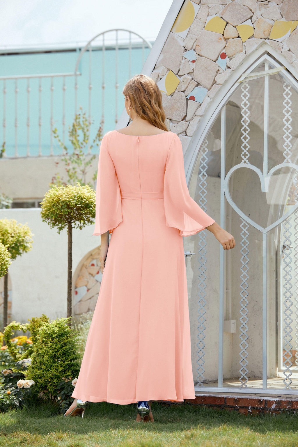 Vestidos de fiesta para la madre de la novia de Sunderly, vestido formal de graduación para invitada de boda SY28012