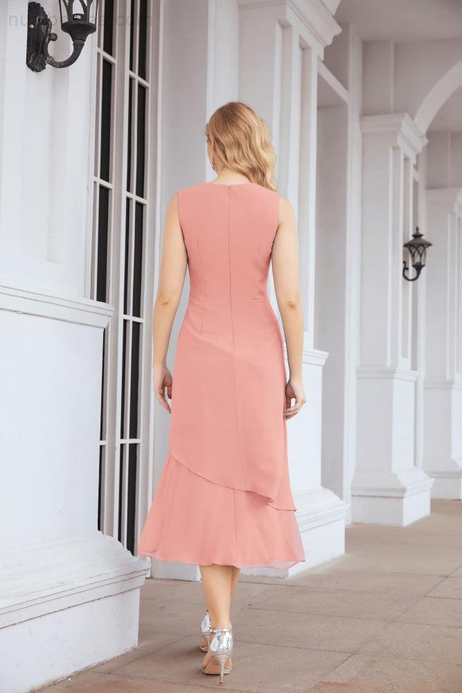 Robe de soirée deux pièces Sunnderly, coupe trapèze, pour la mère de la mariée, référence SY28072