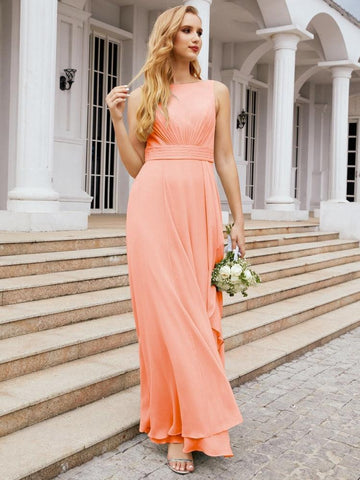 Vestidos de dama de honor Baoleely para boda, vestidos largos formales con volantes para baile de graduación 28039