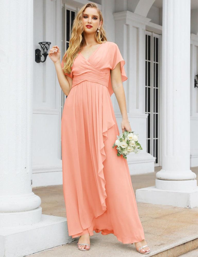 Baoleely Bridesmaid Dresses Backless Formal Prom Gowns for Evening Party Mother of The Bride Dress 28040