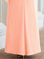 Vestido largo de fiesta formal Sunderly para la madre de la novia con capa de volantes SY28026
