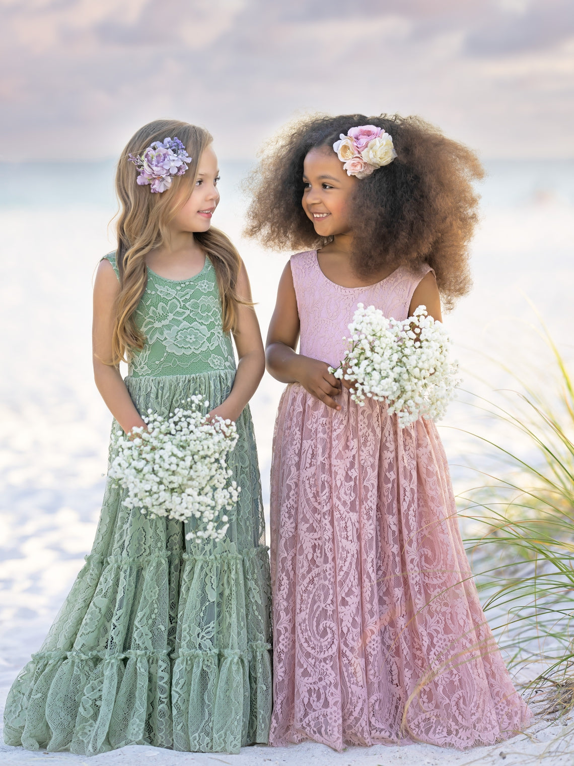 Vestido de niña de las flores, corte recto, tutú, espalda de encaje con estampado paisley, estilo A, para fiesta. 