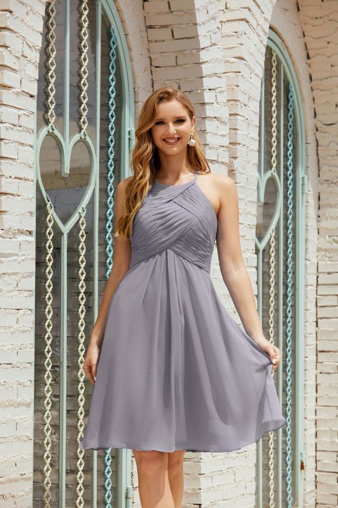 Vestidos de fiesta sin mangas, vestido formal de cóctel para graduación 28014 