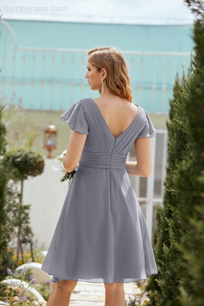 Robe de soirée mi-longue, robe de cocktail formelle, robe de bal, 28013 