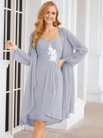 Vestidos de encaje para la madre de la novia y el novio de Sunderly, ideales para invitadas de boda (SY28066)