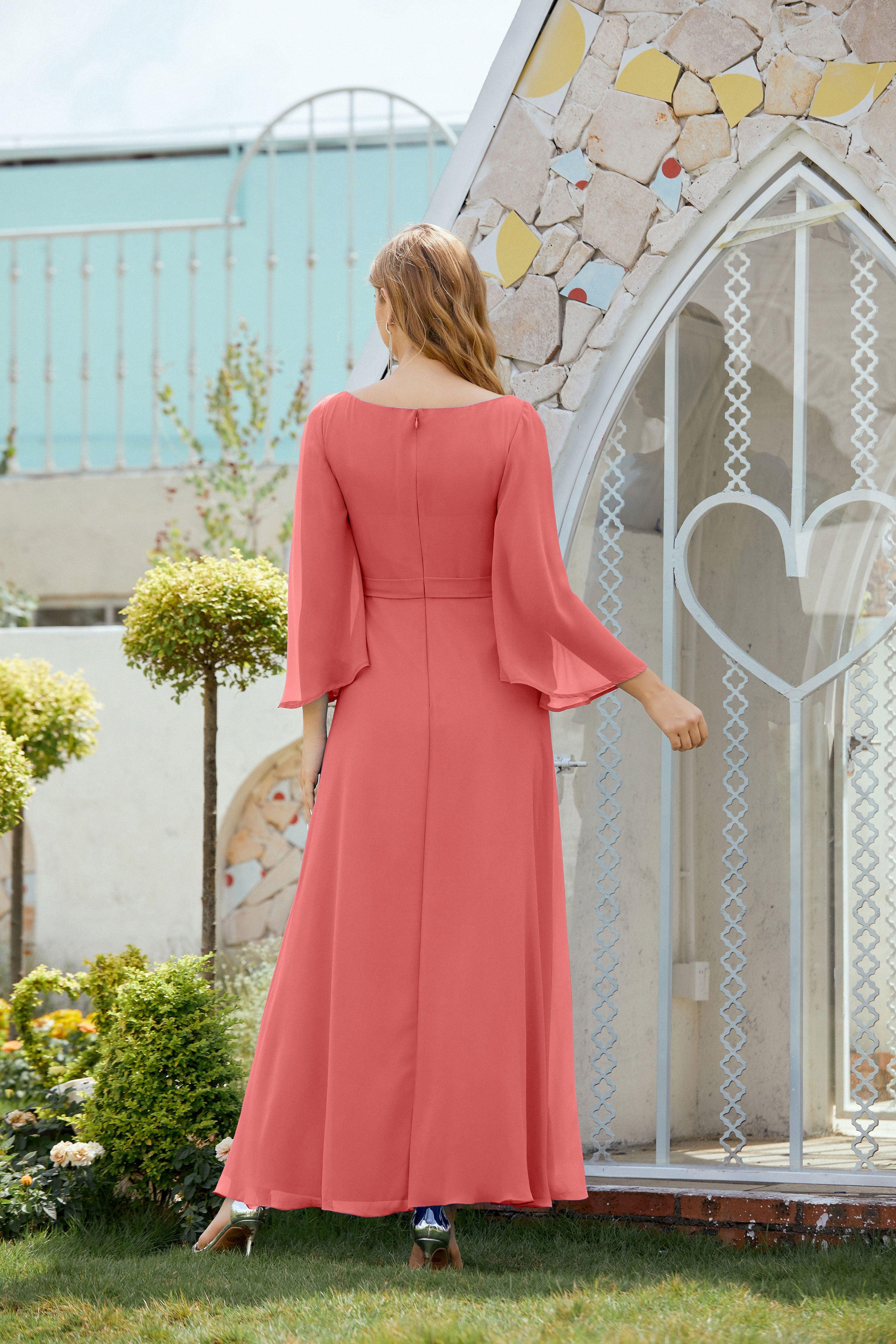 Vestidos de fiesta para la madre de la novia de Sunderly, vestido formal de graduación para invitada de boda SY28012