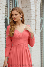 Baoleely Bridesmaid Dress Chiffon Formal Party Dress Evening Dress 28016