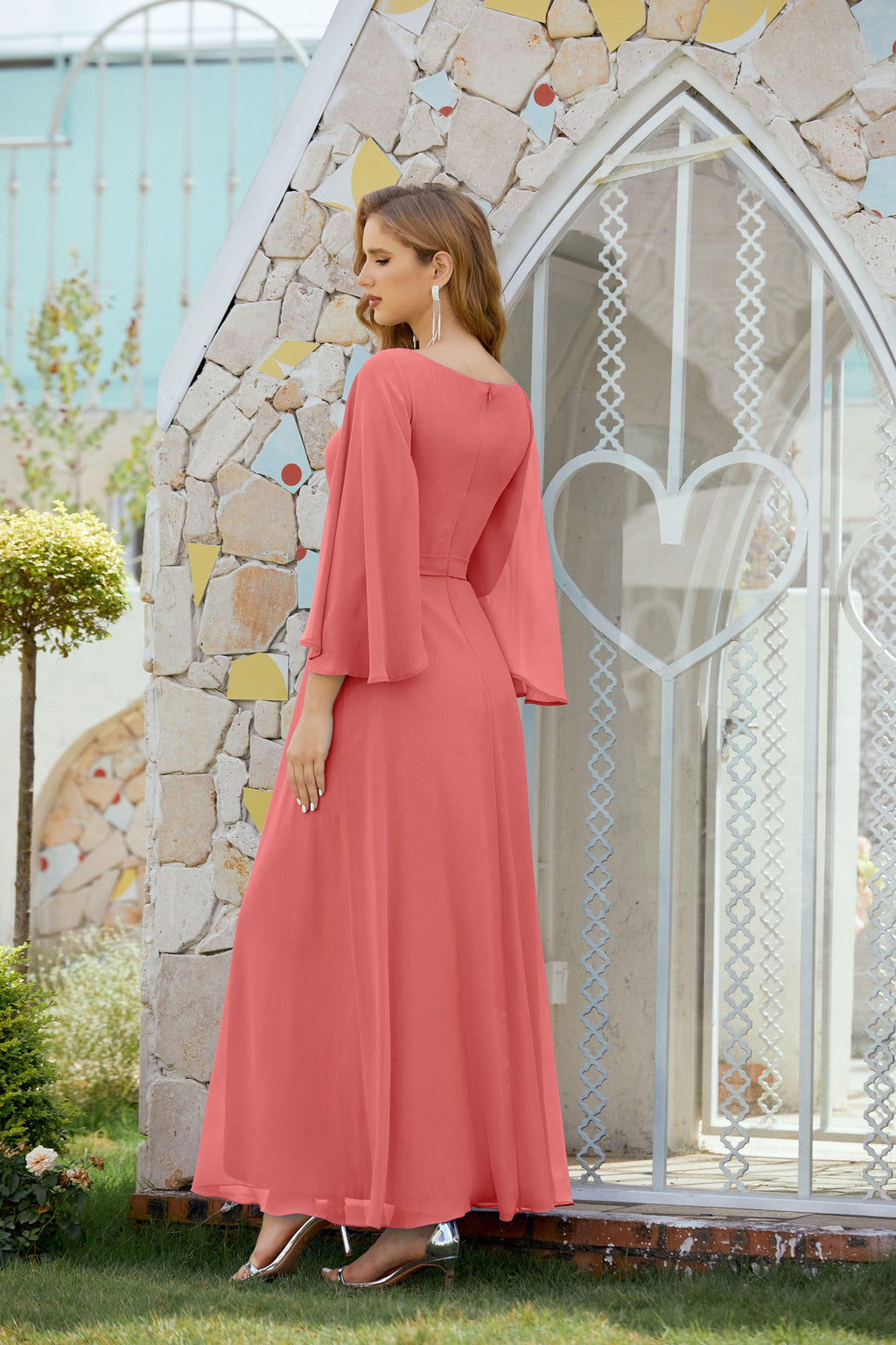 Vestidos de fiesta para la madre de la novia de Sunderly, vestido formal de graduación para invitada de boda SY28012