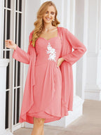 Vestidos de encaje para la madre de la novia y el novio de Sunderly, ideales para invitadas de boda (SY28066)