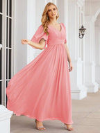 Robes de demoiselle d'honneur pour femmes, robe de soirée longue de mariage, robe de bal 28068