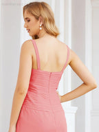 Vestidos de encaje para la madre de la novia y el novio de Sunderly, ideales para invitadas de boda (SY28066)