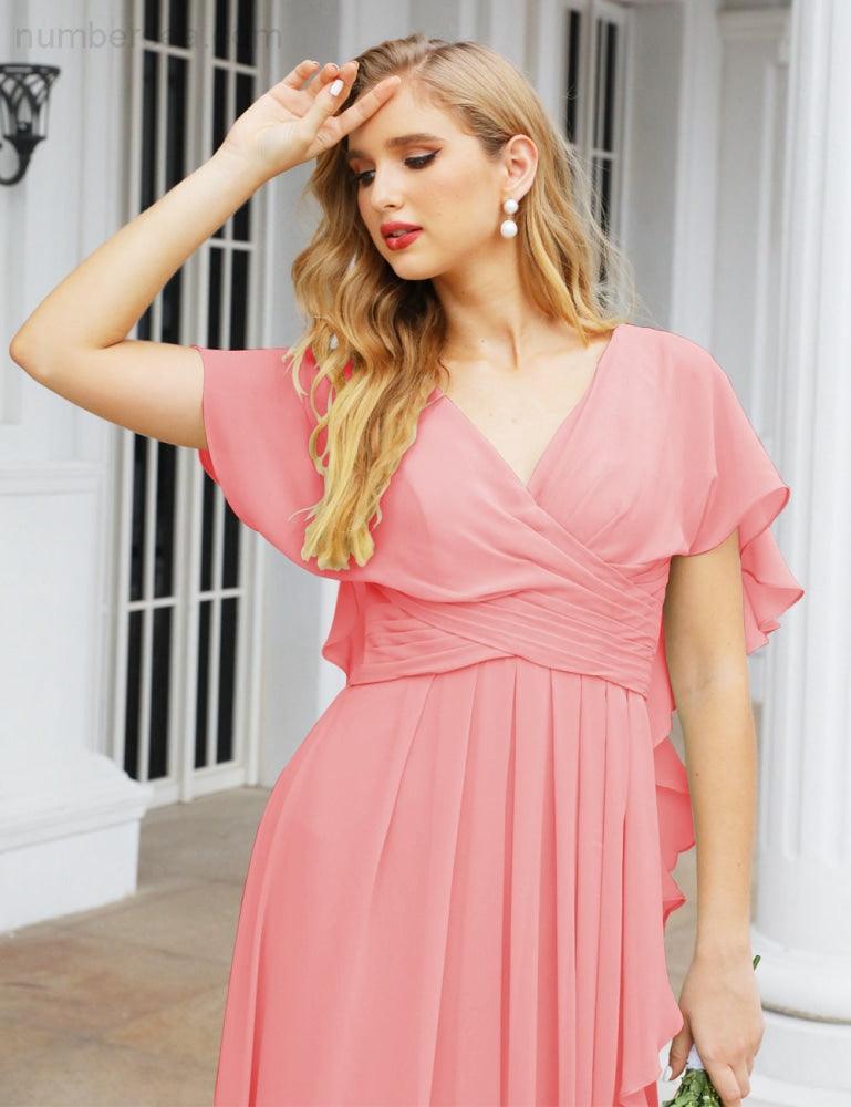 Baoleely Bridesmaid Dresses Backless Formal Prom Gowns for Evening Party Mother of The Bride Dress 28040