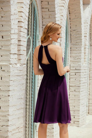 Vestidos de fiesta sin mangas, vestido formal de cóctel para graduación 28014 