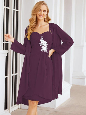 Vestidos de encaje para la madre de la novia y el novio de Sunderly, ideales para invitadas de boda (SY28066)