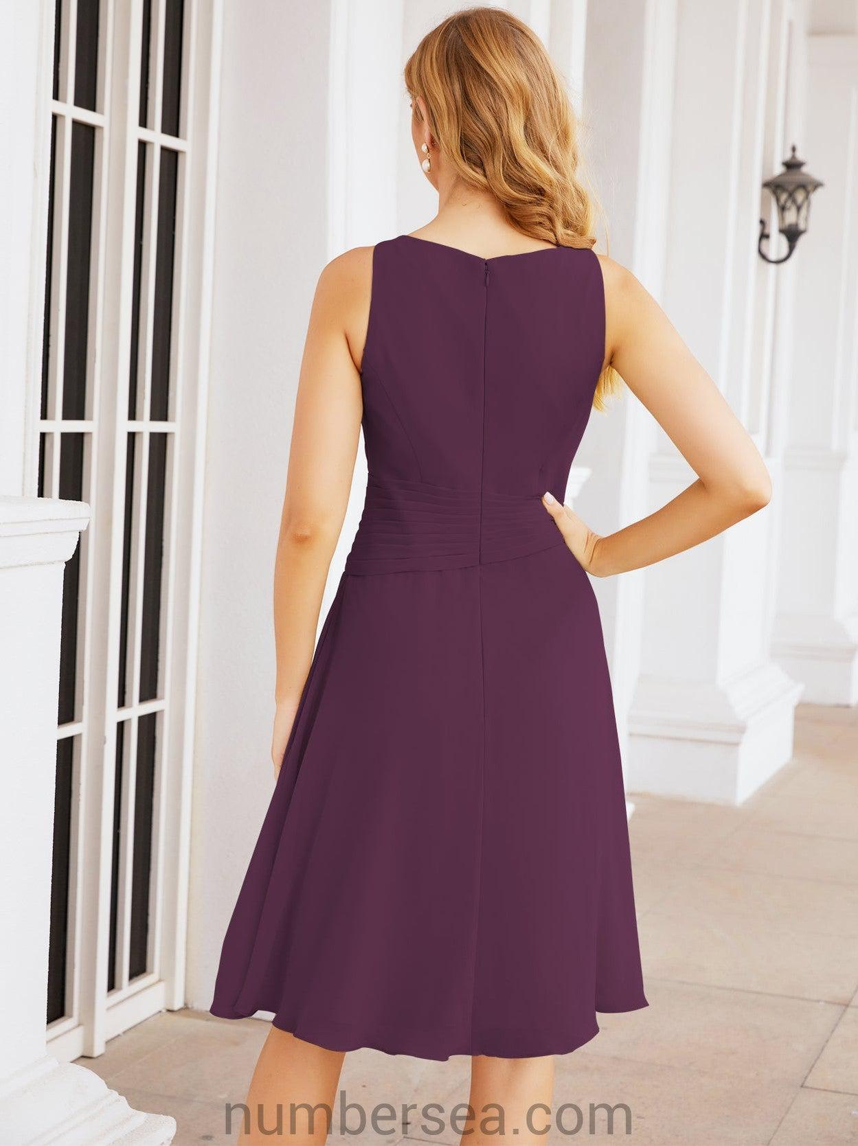 Vestidos de la madre de la novia de Sunderly, vestido de graduación, vestido plisado informal SY28065