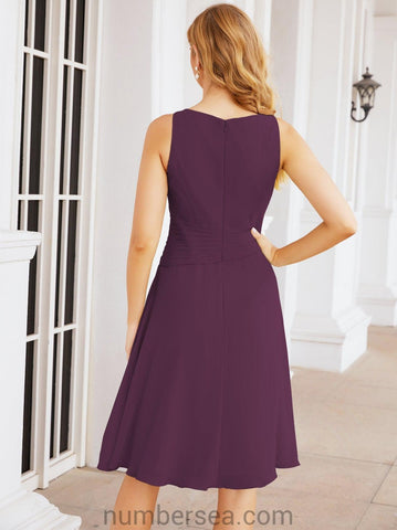 Vestidos de la madre de la novia de Sunderly, vestido de graduación, vestido plisado informal SY28065