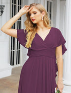 Baoleely Bridesmaid Dresses Backless Formal Prom Gowns for Evening Party Mother of The Bride Dress 28040