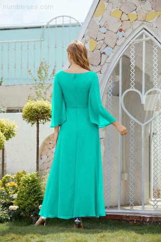 Vestidos de fiesta para la madre de la novia de Sunderly, vestido formal de graduación para invitada de boda SY28012