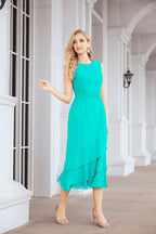 Robe de soirée deux pièces Sunnderly, coupe trapèze, pour la mère de la mariée, référence SY28072