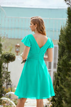 Robe de soirée mi-longue, robe de cocktail formelle, robe de bal, 28013 