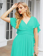 Baoleely Bridesmaid Dresses Backless Formal Prom Gowns for Evening Party Mother of The Bride Dress 28040