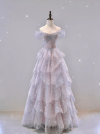 Robe de bal luxueuse et brillante, robe de 16 ans, robe de princesse, Y2403
