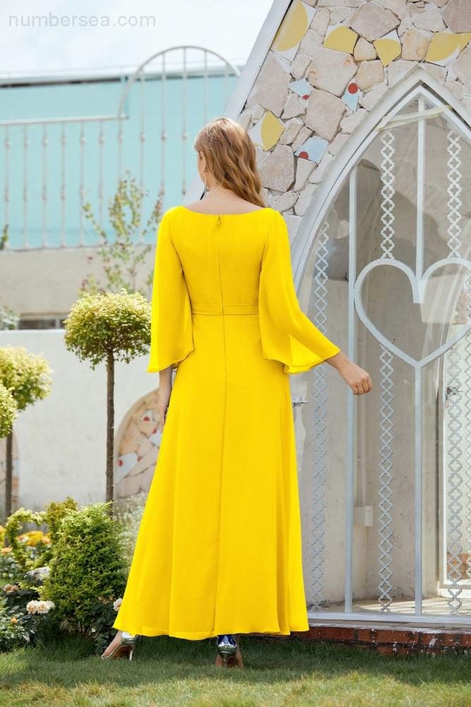 Vestidos de fiesta para la madre de la novia de Sunderly, vestido formal de graduación para invitada de boda SY28012