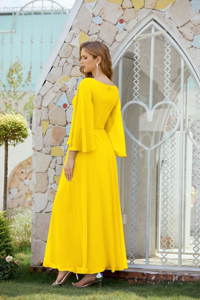 Vestidos de fiesta para la madre de la novia de Sunderly, vestido formal de graduación para invitada de boda SY28012