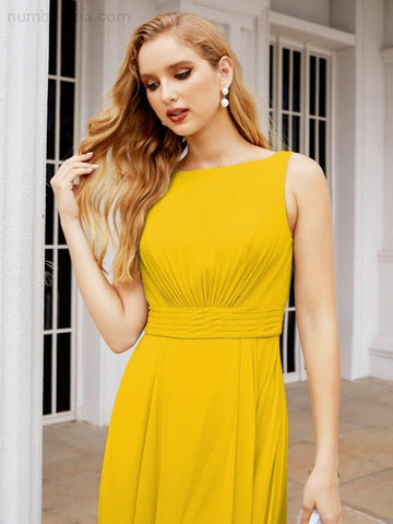 Vestidos de dama de honor Baoleely para boda, vestidos largos formales con volantes para baile de graduación 28039