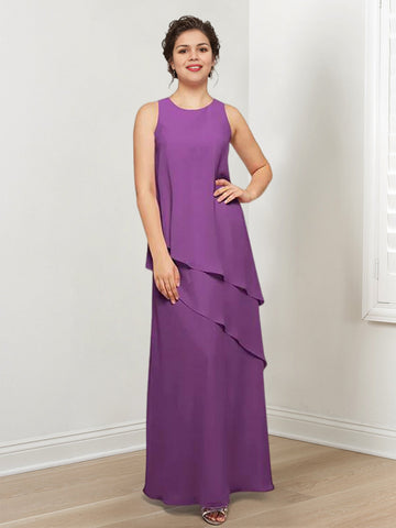 A-Line/Princess Mother of the Bride Dresses with Ruffles & Jacket