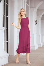 Robe de soirée deux pièces Sunnderly, coupe trapèze, pour la mère de la mariée, référence SY28072